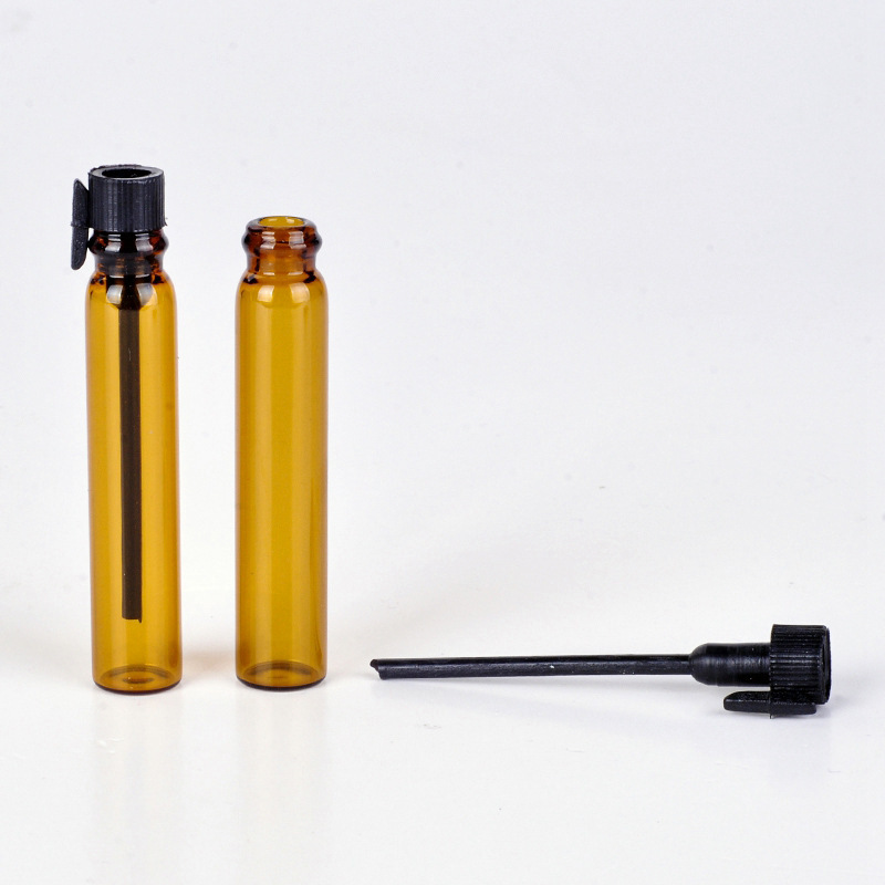 100pcs 1/2ml Empty Mini Amber  - đánh giá và giá Perfume Fragrance Lab