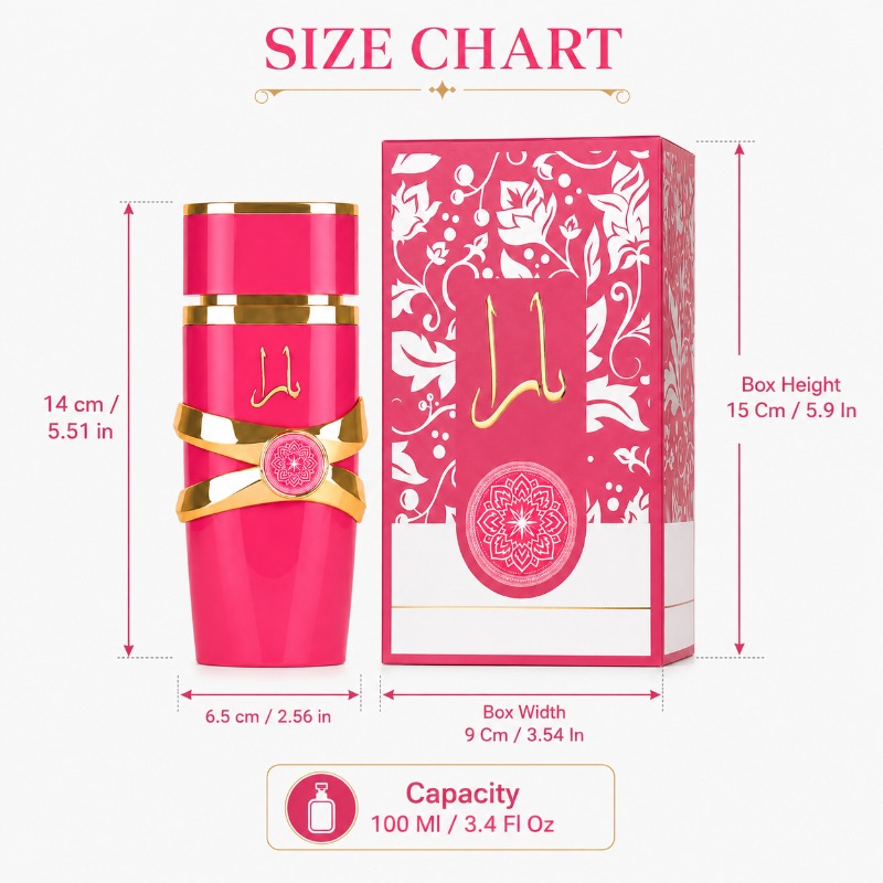 Yara & Asad Eau De Parfum 100m - đánh giá và giá Yara Perfume Fragrance Notes