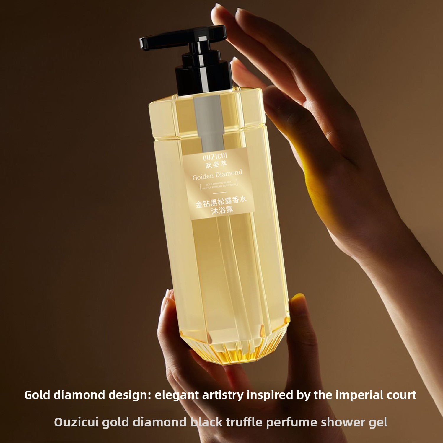 Golden Diamond Black Truffle p - đánh giá và giá Perfume Fragrance Shower Gel